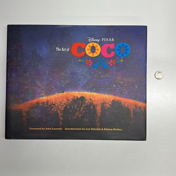 Disney Other - Disney Pixar The Art of Coco by Lasseter Hard Cover Book Gift Like New